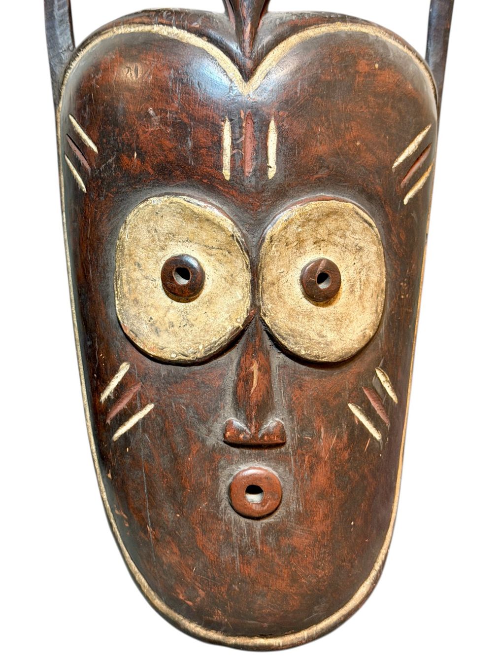 Internationale Kunst: Grand masque africain Yoruba authentique, Nigeria – Gebraucht aus Morges von vintix 2