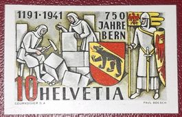 750 Jahre Bern 253 U Kat. 580.- 