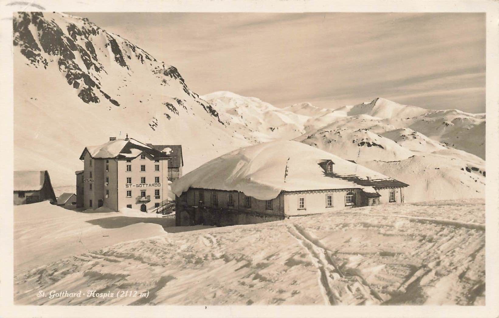 Cartoline postali: Gottardo ospizio Leventina – Usato da Biasca venduto da Blenio71