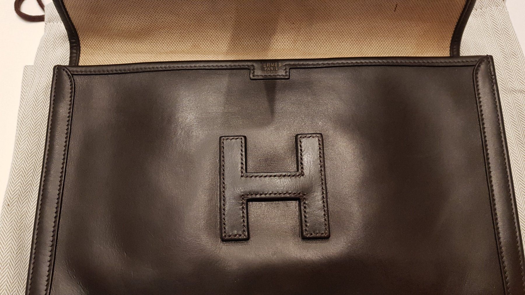 Hermès Borse da donna: Hermès Jige clutch – Usato da Zug venduto da LindaManga 6