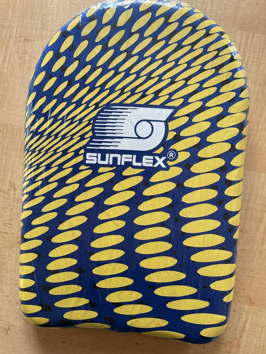 Tavole da surf e di nuoto: Schwimmbrett Sunflex, blau – Nuovo e nell'imballaggio originale da Aeschlen venduto da Cottage