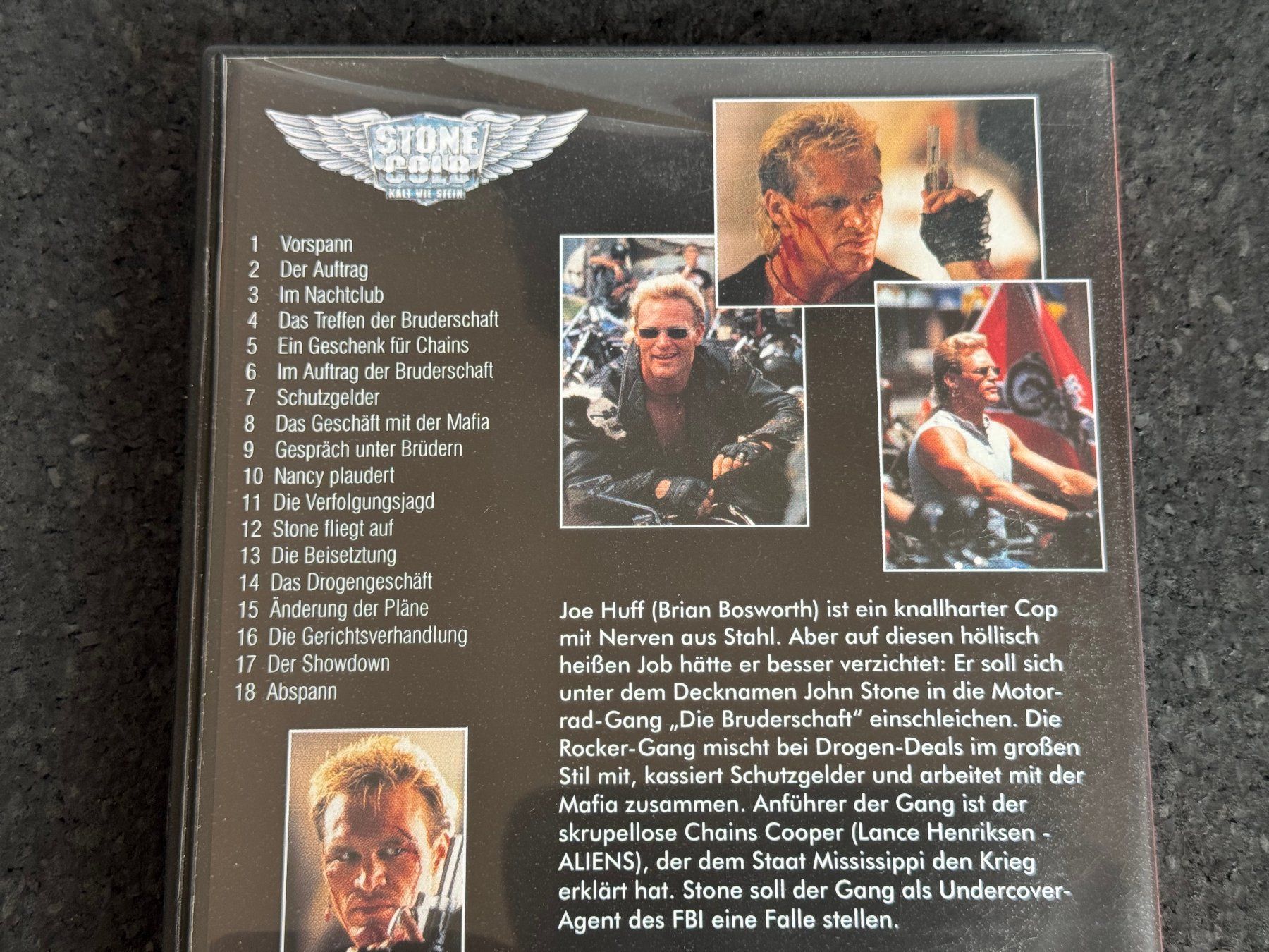 Tous les DVDs: Stone Cold "Kalt wie Stein" DVD DE ungeschnittene Version – D'occasion à Fribourg par tschjoly 2
