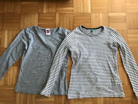 2 Shirts Benetton / C&A Grösse 128/134 - Porto 3.40