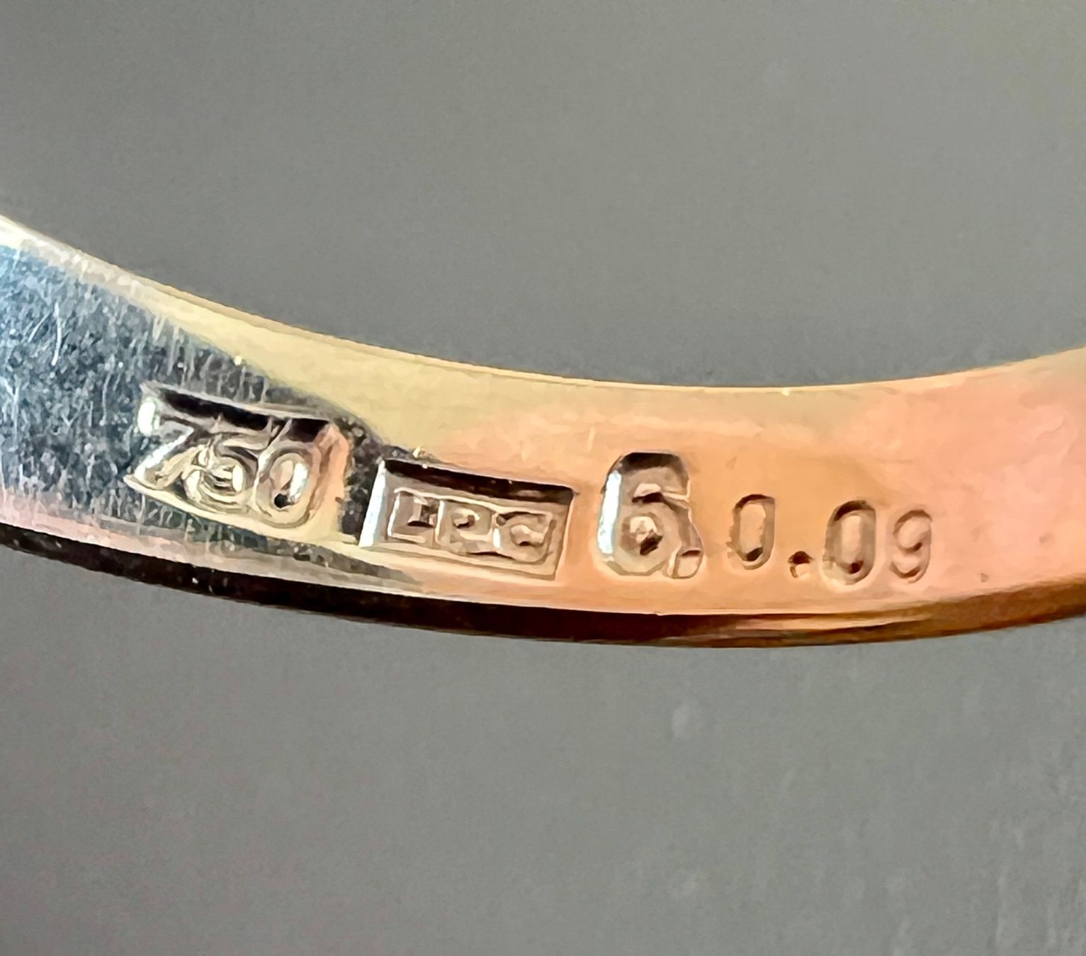 Ringe: Weissgold-Ring 18 K mit Brillanten – Gebraucht aus Chur von Penting1935 5