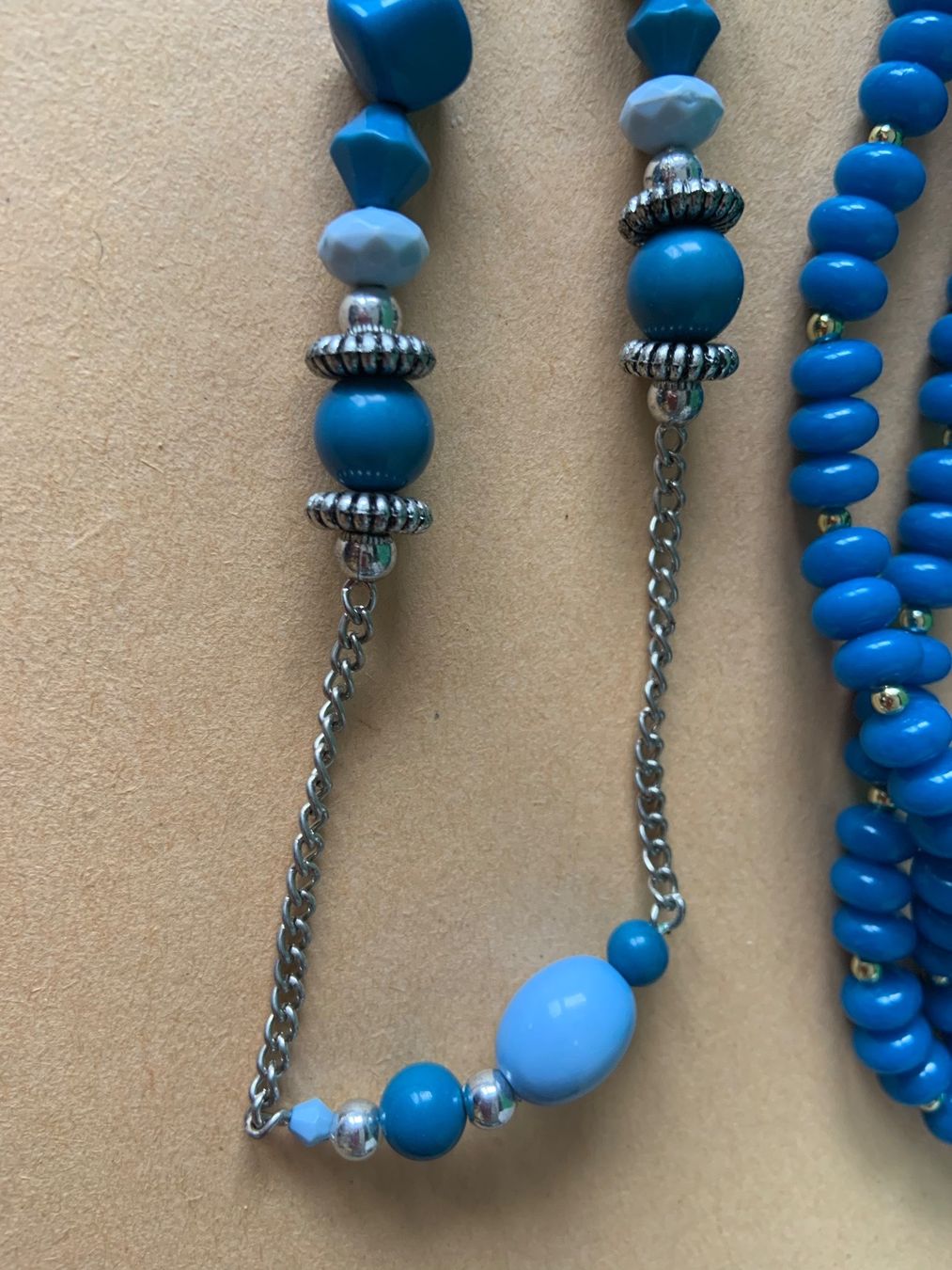 Catenine: 3er Pack Ketten blau SOMMER !!! – Usato da Dittingen venduto da Bijoubelle 6