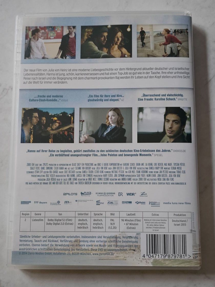 Tutti i DVDs: HANNASREISE / DVD – Usato da Geuensee venduto da jes_9xyk 1