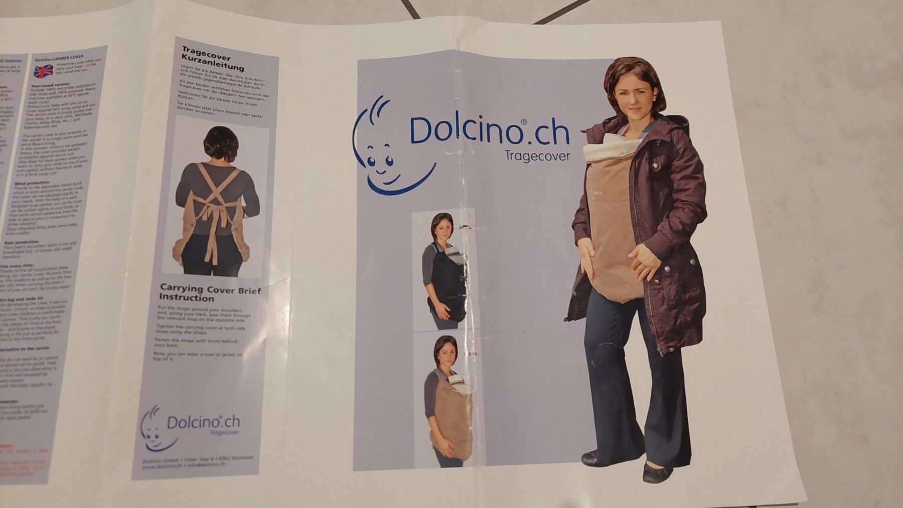 Marsupi portabebè: Tragecover Dolcino – Usato da Niedergösgen venduto da kebe90