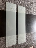 Glasplatte 19cm x 79 cm