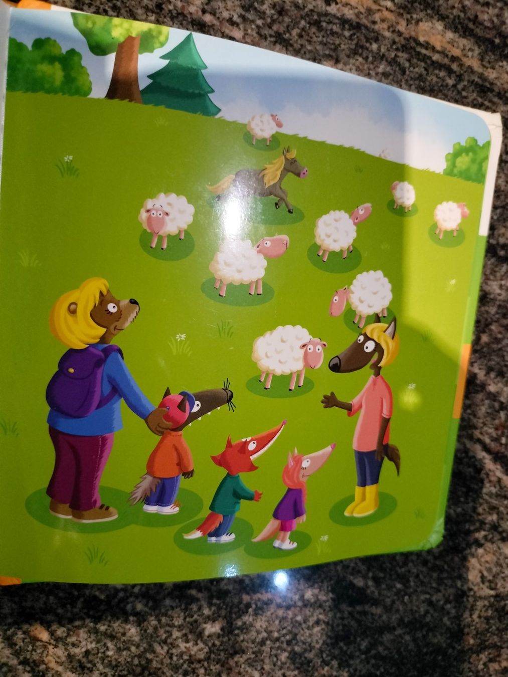 Bücher: P'tit loup visite une ferme – Gebraucht aus Cortaillod von rozinna 5