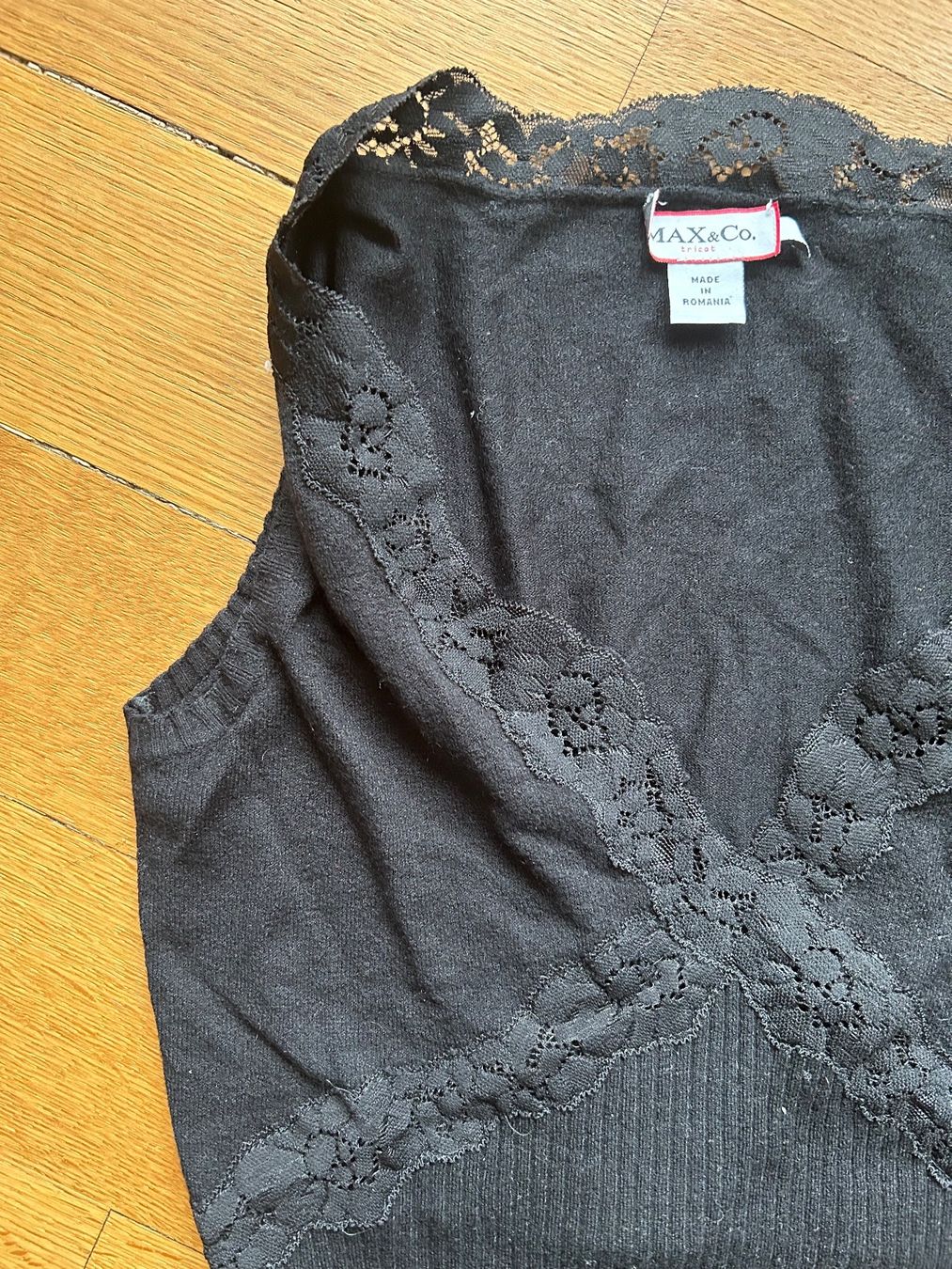 Tops: Max&Co Top schwarz, Grösse M – D'occasion à Basel par SAF 1