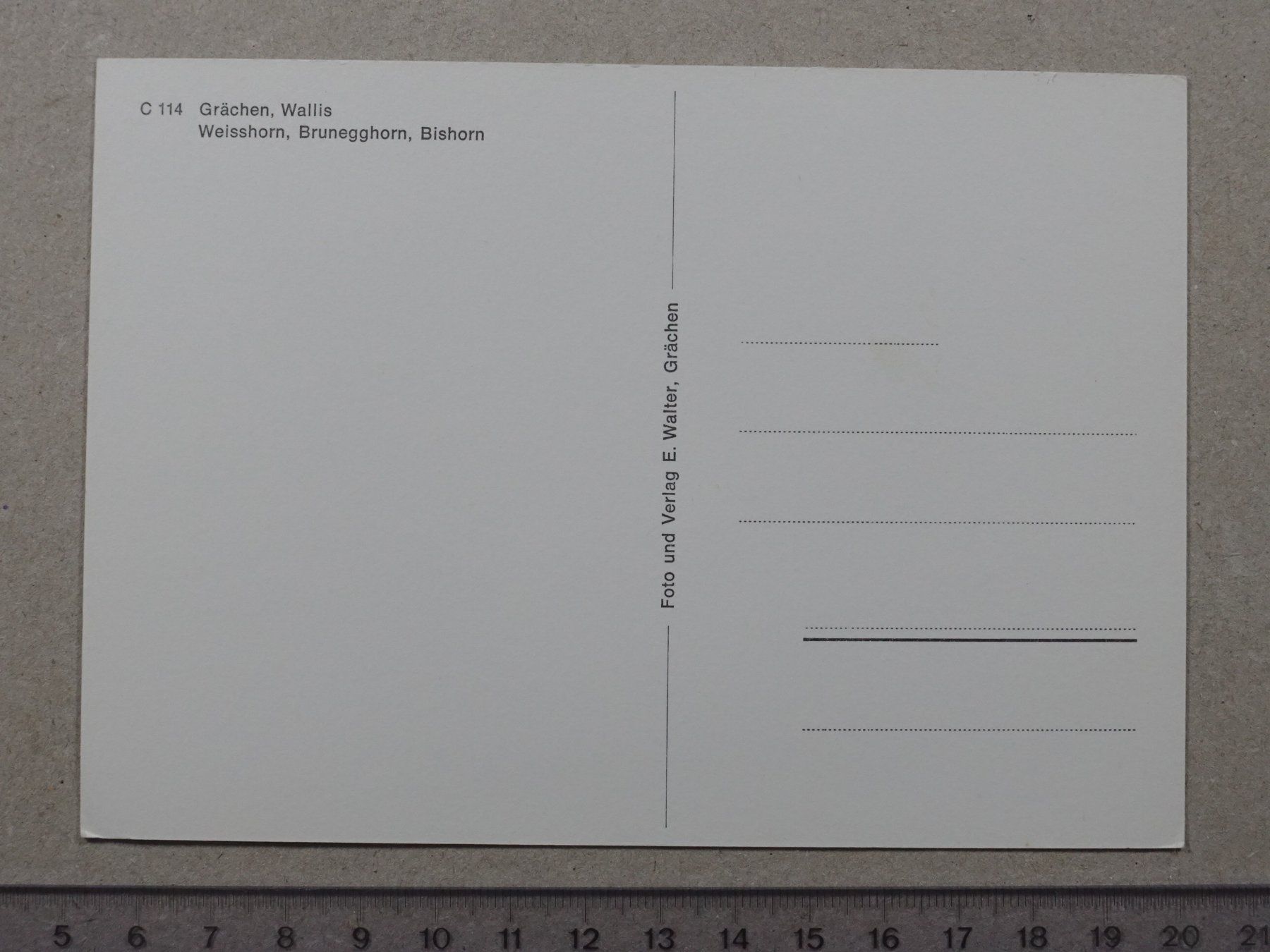 Cartes postales: Grächen – D'occasion à Lenzburg par fh1 1