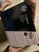 2x Original HP 55X Toner Schwarz (CE255XD) Neu