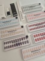 Doonails Set 8 Farben, plus Remover, Glue & Oil