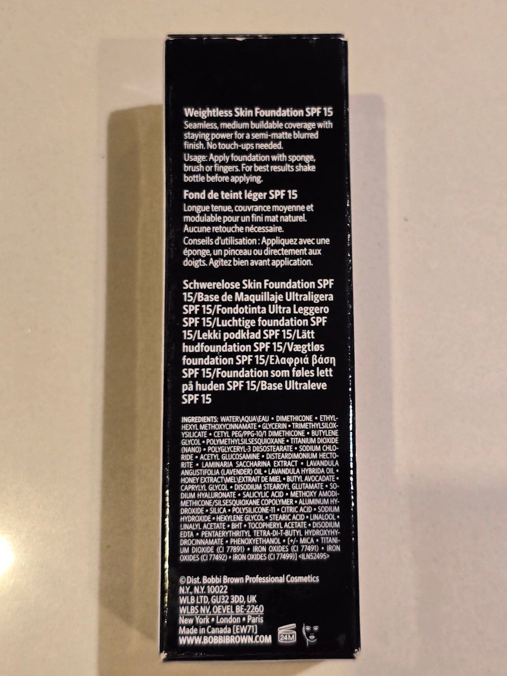 Make-up: Bobbi Brown Weightless Foundation SPF 15 – Nuovo e nell'imballaggio originale da Fehraltorf venduto da buylow3000 2