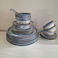 .Chinesisches Porzellan-Set für drei Personen