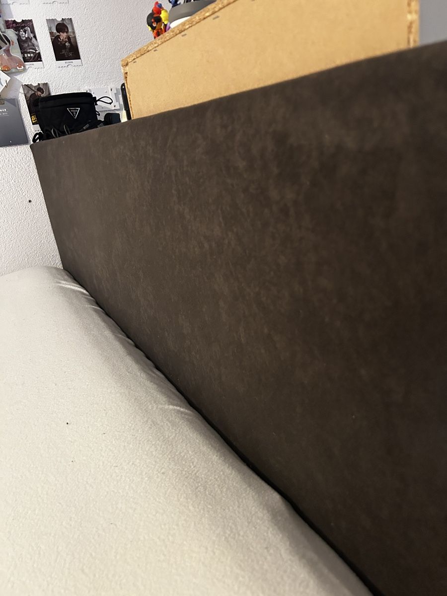 Lits: Boxspringbett dunklelgrau 140x200cm mit 230x200cm Decke – D'occasion à Horw par just_one_haru 2