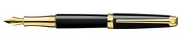 AKTION = 4799.282 EBENHOLZ EBONY Léman GOLD Füllfederhalter