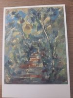 Carte postale Paul Cézanne Sous-Bois occasion état neuf