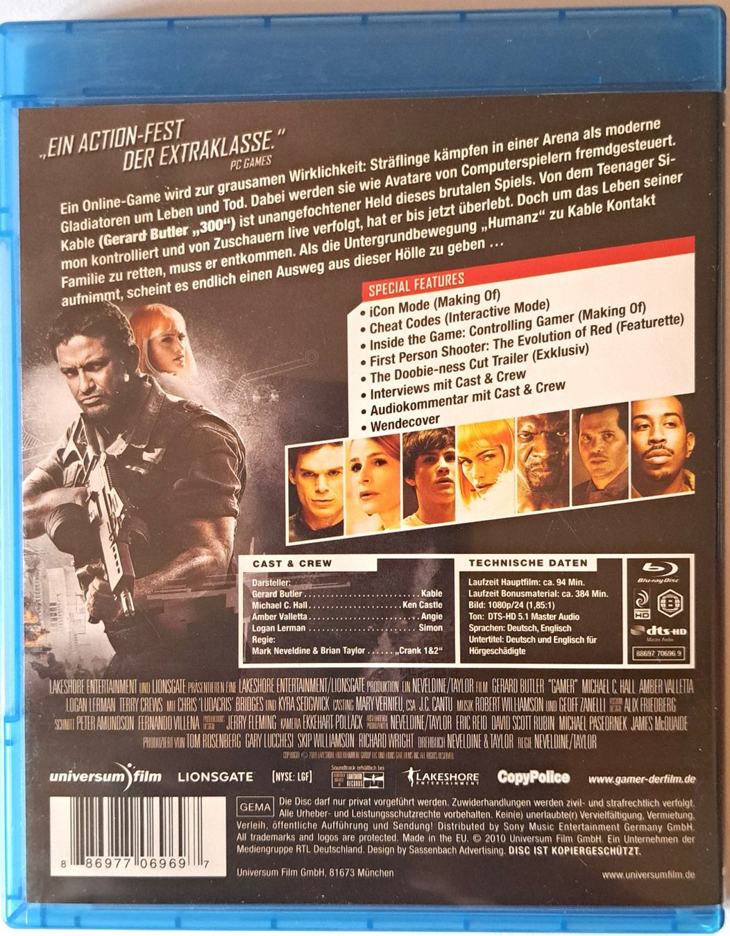 Tous les DVDs: Gamer – D'occasion à Tenniken par mik_6mxg 5