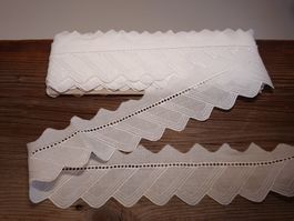 St.Galler Stickerei, Spitze, 9m für Kreatives