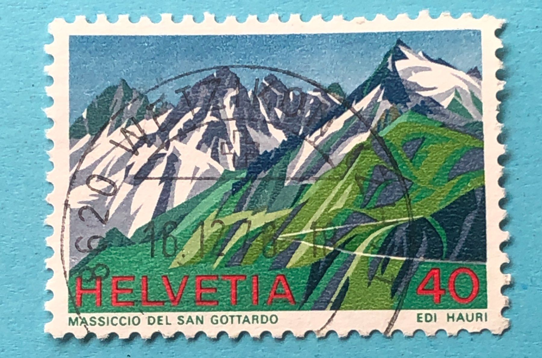 Tutti i francobolli: Nr.578 Stempel Wetzikon 1976    – Usato da Aarau venduto da Billa007