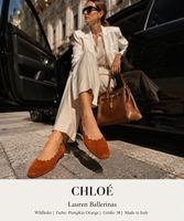 Chloé Lauren Ballerinas Gr. 38 NEU 🧡 TOP
