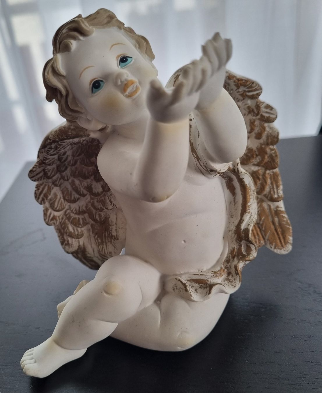 Statuette: Kleiner Deko Engel sitzend – Usato da Nottwil venduto da Janny77 1