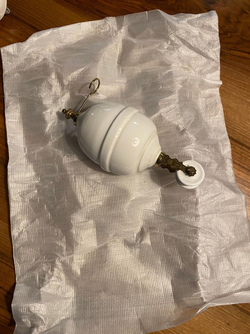 Lampade: Lampada a sospensione con contrappeso – Usato da Ascona venduto da zfi_rpp2 7