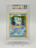 Pokémon Turtok Blastoise Base Set Holo 2/102 BGS 8.5 1999