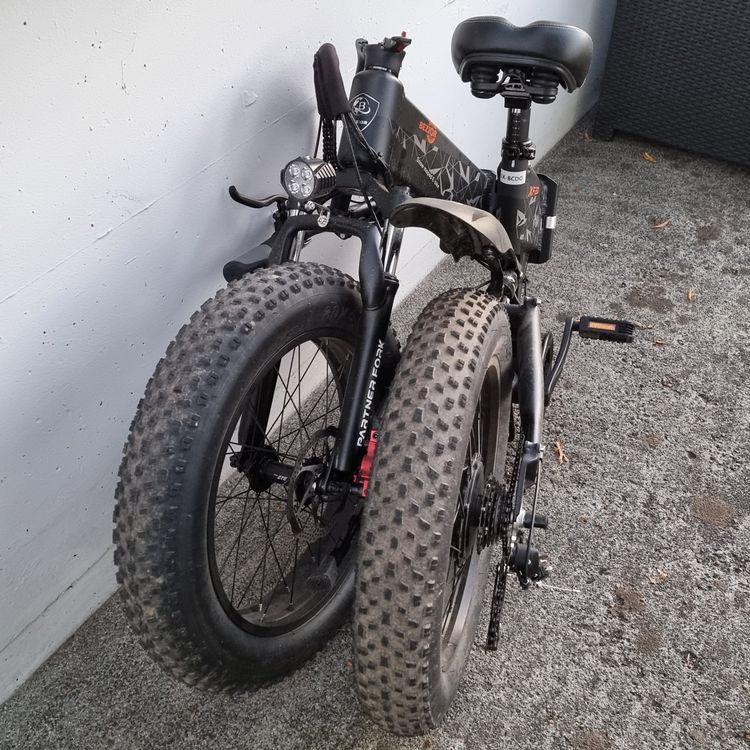 E-Klappvelo Faltbares E-Bike mit 1000W Nabenmotor (77km alt) | Kaufen ...