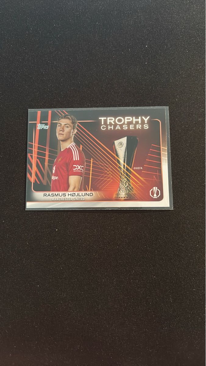Topps Carte collezionabili: Rasmus Höjlund - Trophy Chasers - Manchester United - Topps – Usato da Kaiseraugst venduto da Baum_12