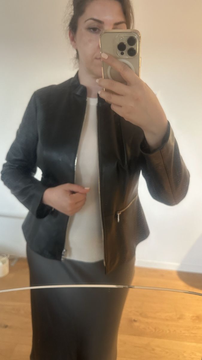 Jacken: NEUE Lederjacke BOSS - Damen schwarz – Neu und originalverpackt aus Zürich von jel_5hwc 4