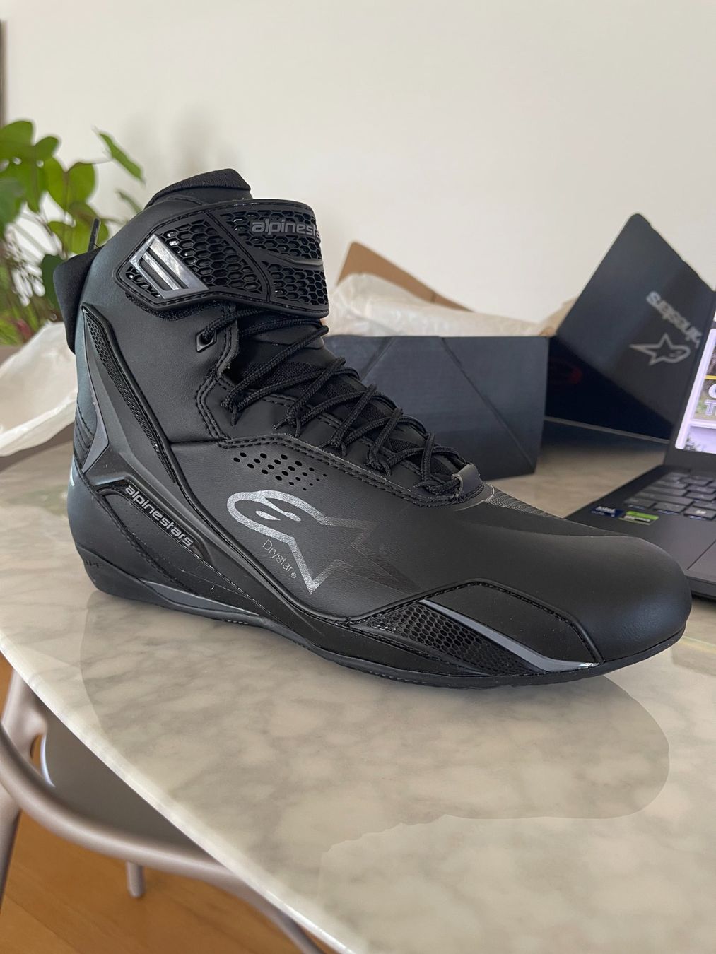 Alpinestars Scarpe da uomo: Alpinestar Faster 4 Drystar – Nuovo e nell'imballaggio originale da Plan-les-Ouates venduto da asu_xhl5