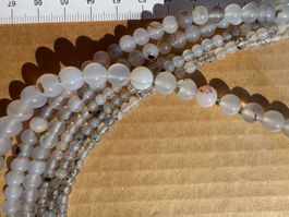 Achat Sardonix   MIX   6 x top Stränge für Kette     Vintage