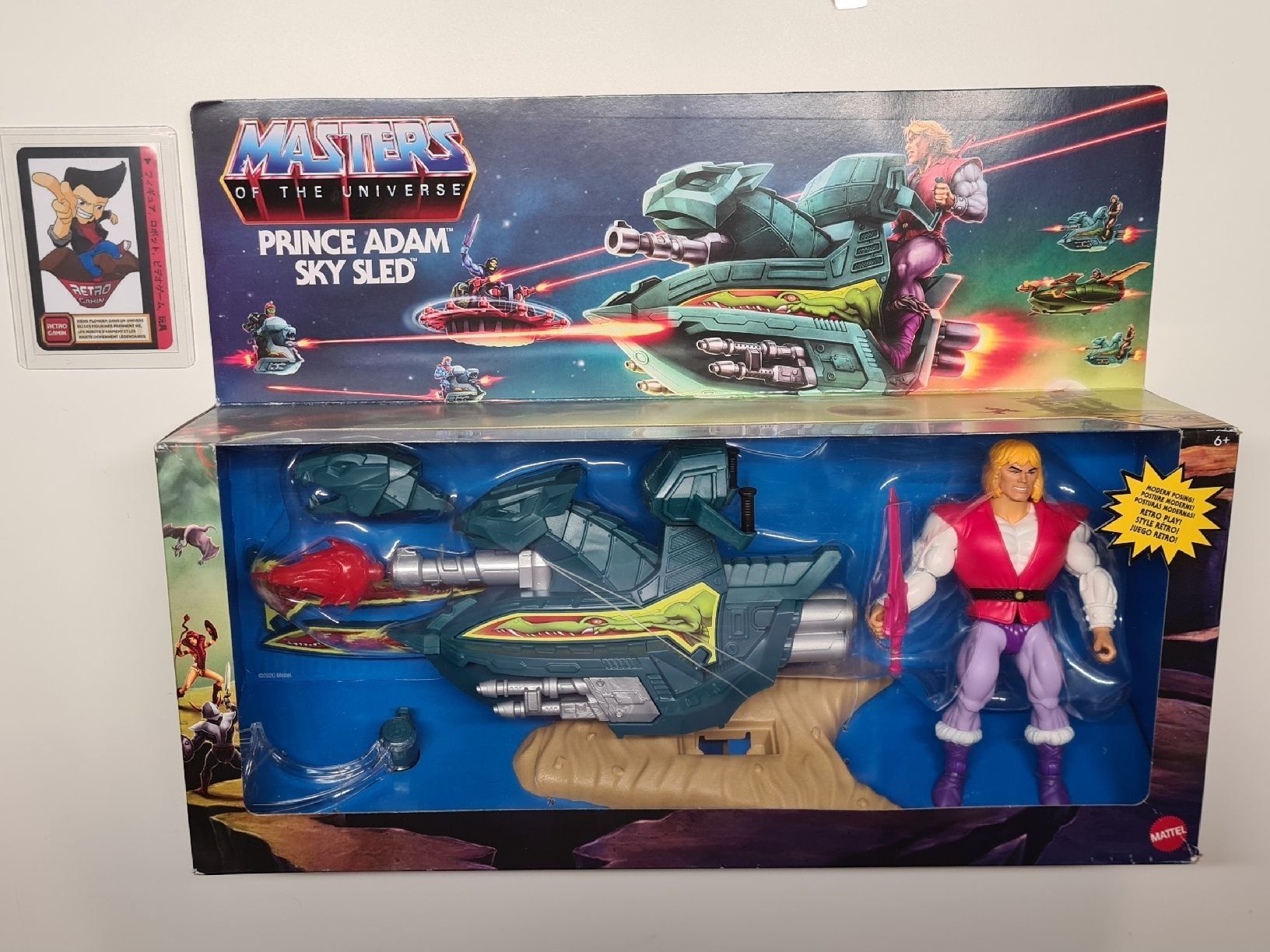 Giocattoli: MOTU - Prince Adam et son Sky Sled – Usato da Villarzel venduto da Retro_Gamin.