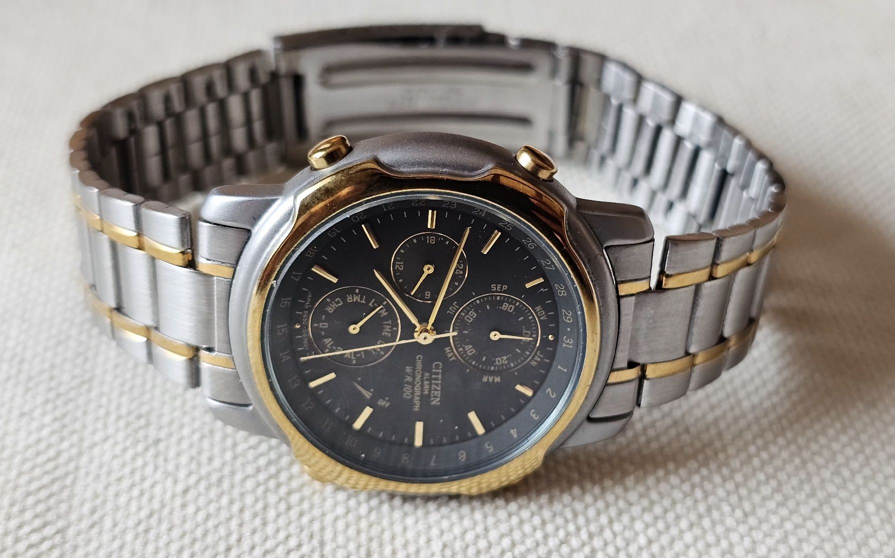 Citizen Orologi: CITIZEN Chronograph Multifunction Elegante Herrenuhr 37mm – Usato da Speicher venduto da Lemore 3