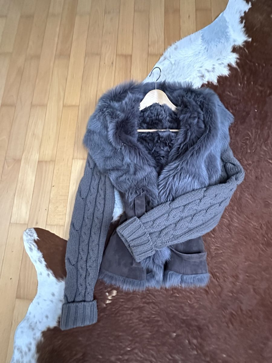 Giacche: Jacke Strick  mit Fell und Kapuze – Usato da Andhausen venduto da danny1407 7