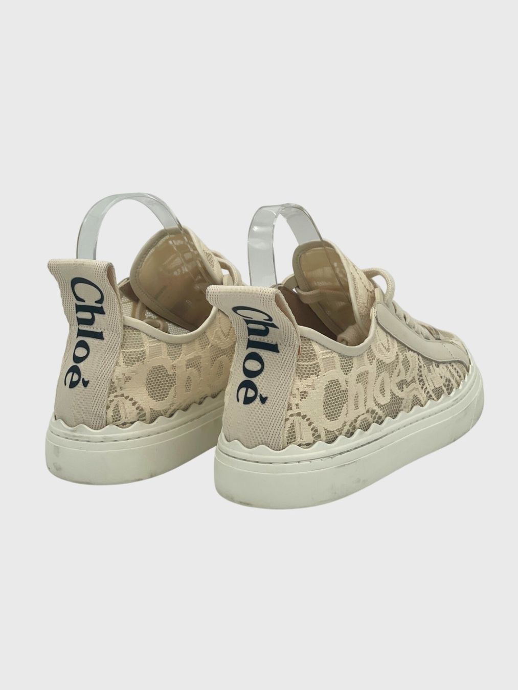 Chloé Damenschuhe: Chloé Lauren Low Top Sneaker EU 40 Beige – Gebraucht aus Zürich von shoe_shop 3