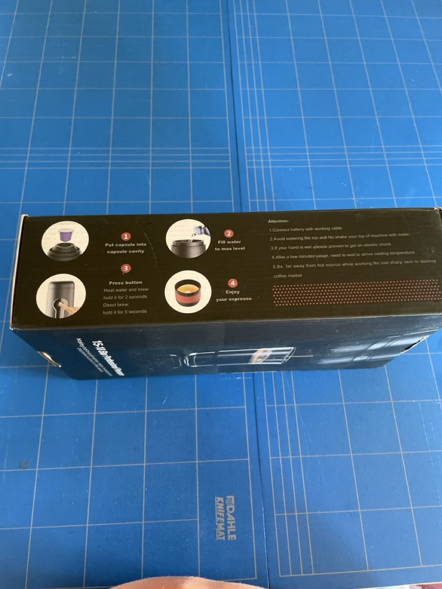 Macchine per caffè & Macchine per espresso: PORTABLE  ESPRESSO MASCHINE – Usato da Grabs venduto da naehtreff 3