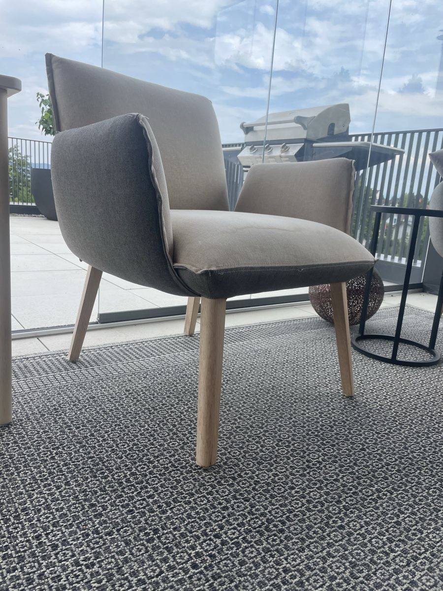 Sessel: Lounge Gruppe beige/grau – Gebraucht aus Muri AG von BeaMuri 1