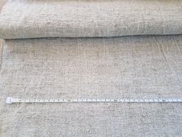 Leinenballen handgewebt um 1920, grobes derbes Leinen