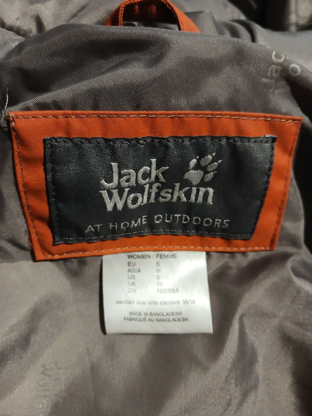 Jack Wolfskin Jacken: Cosy rarely worn rust Jack Wolfskin Down Jacket F Size S – Neu (gemäss Beschreibung) aus Turbenthal von viw_48fr 3