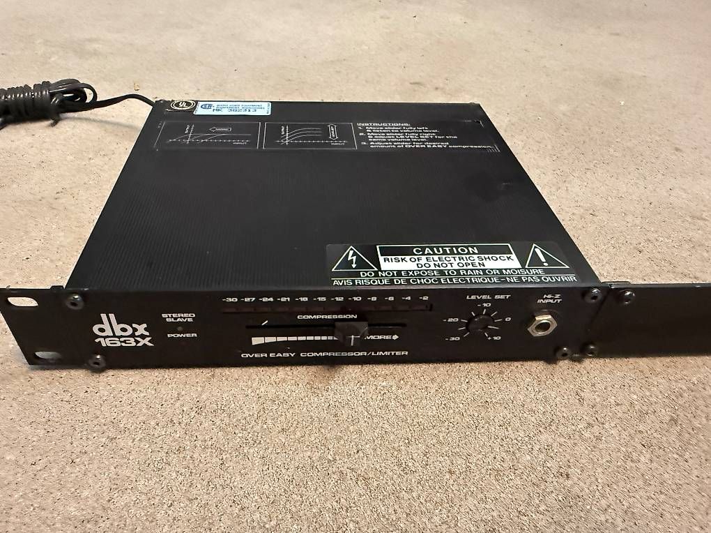 Kompressoren: Vintage DBX Kompressor/Limiter DBX 163X – Gebraucht aus Hägendorf von AdlerTom