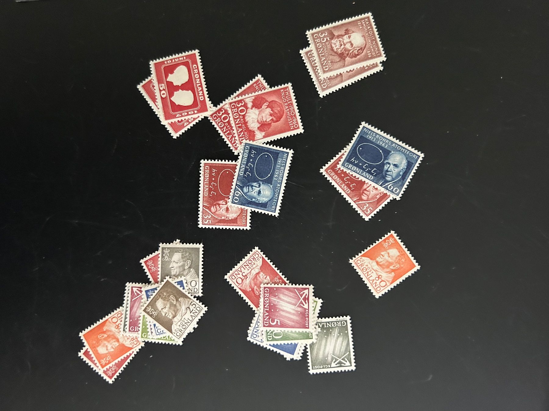 Tutti i francobolli: Briefmarken Grönland, postfrisch – Usato da Seuzach venduto da Parasolmountain 1