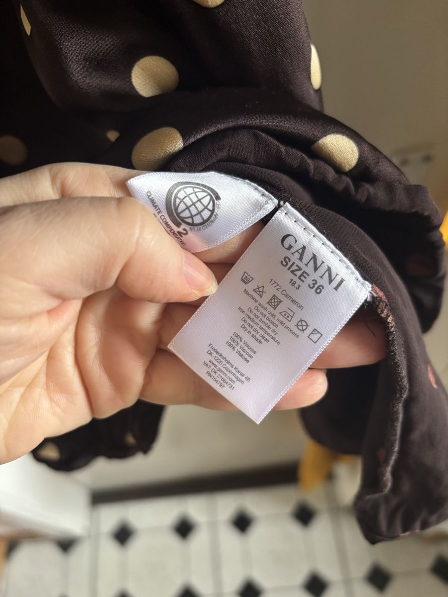 Ganni Kleider: Ganni Polka Dot Dress 36 – Gebraucht aus Zürich von Salomej011 3