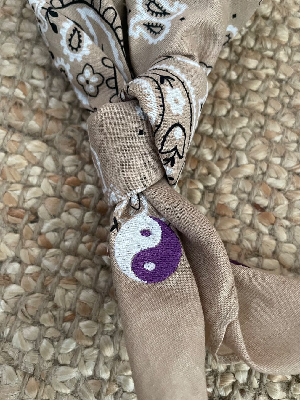 Foulard & Sciarpe: Bandana Yin Yang Neu – Nuovo (secondo la descrizione) da Homburg venduto da Vlinder3 2