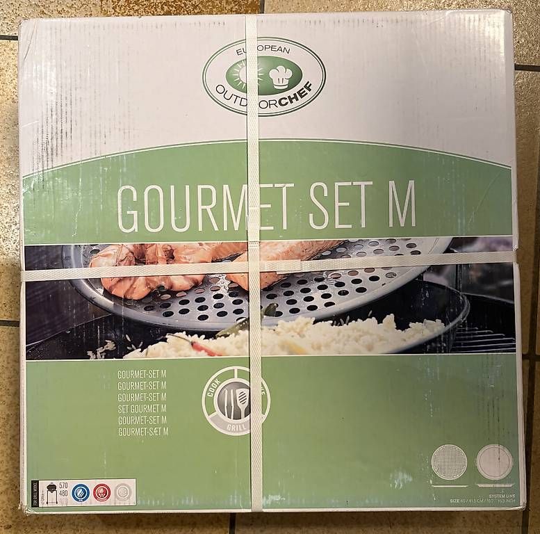 Padelle: Outdoorchef Gourmet Set M – Nuovo e nell'imballaggio originale da Ettingen venduto da flo1988