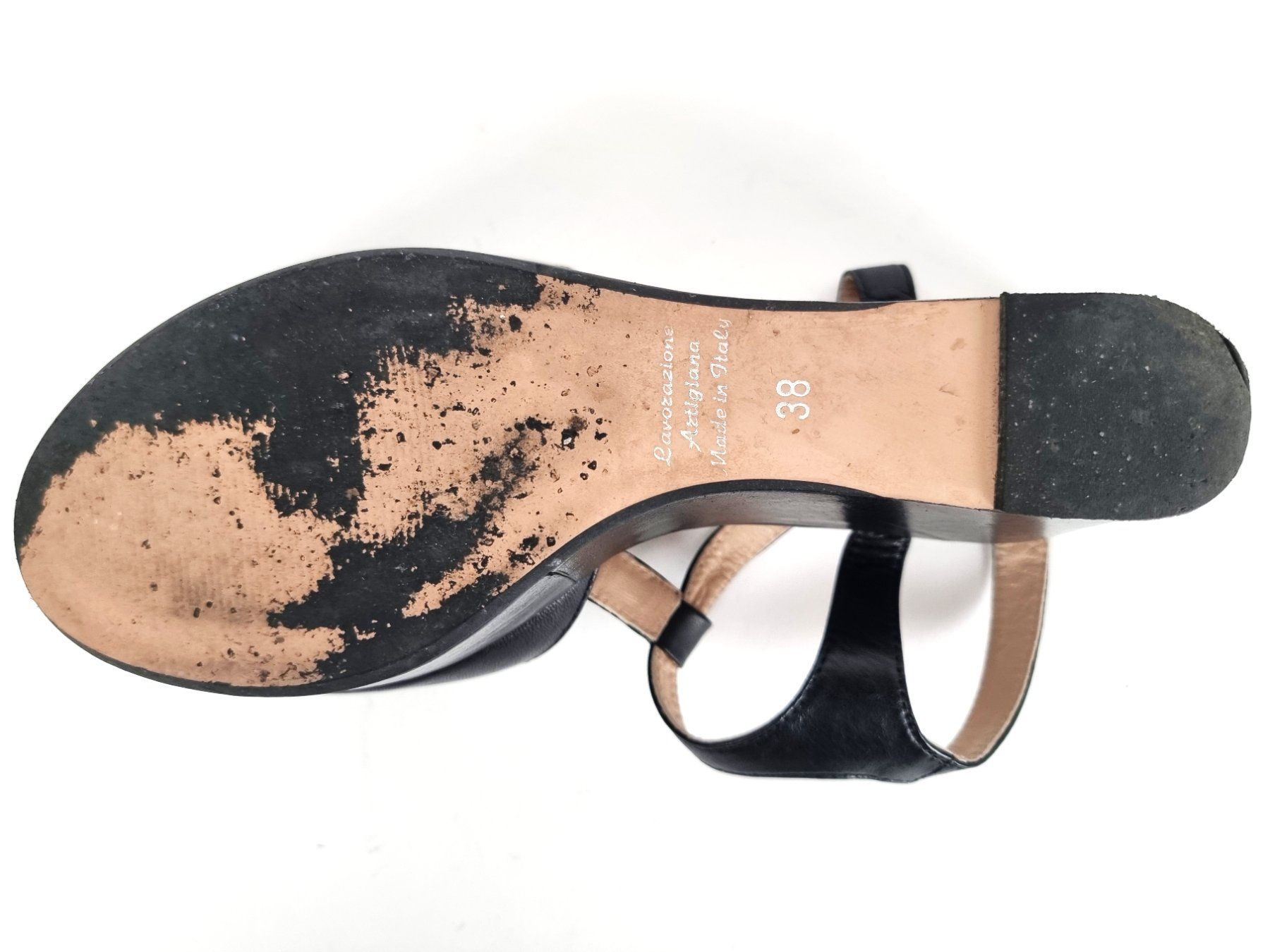 Scarpe da donna: Schwarze Plateau-Sandaletten – Usato da Urtenen-Schönbühl venduto da Restwert_Schoenbuehl 6