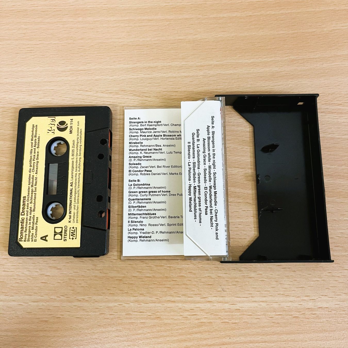Musicassette: MC - Beny Rehmann - Romantic Dreams – Usato da Amlikon-Bissegg venduto da riestig 1