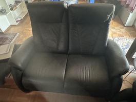 Leder Sofa selten gebraucht